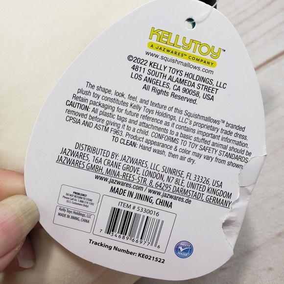 Squishmallows Connor The Cow Black Cream 8 Inch 2022 - Picture 8 of 11